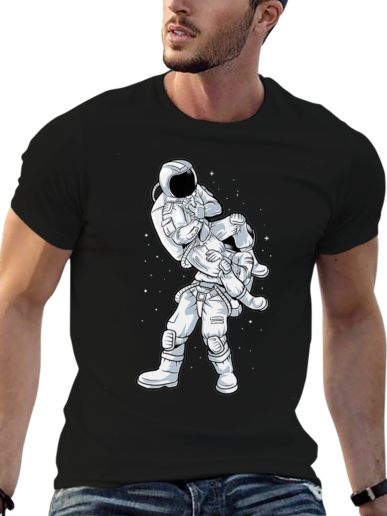 Astronaut T-Shirt - Space Fight Tee
