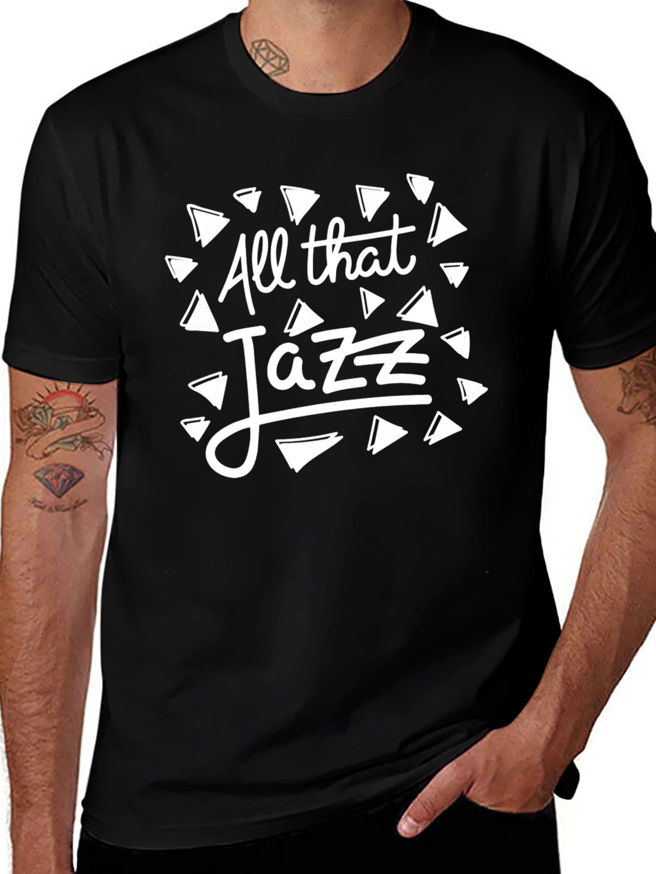 All That Jazz Black T-Shirt