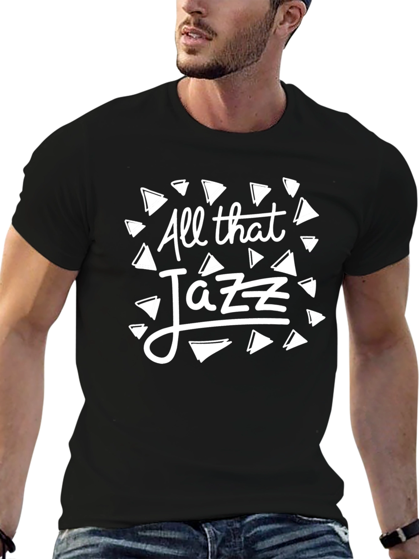 All That Jazz Black T-Shirt