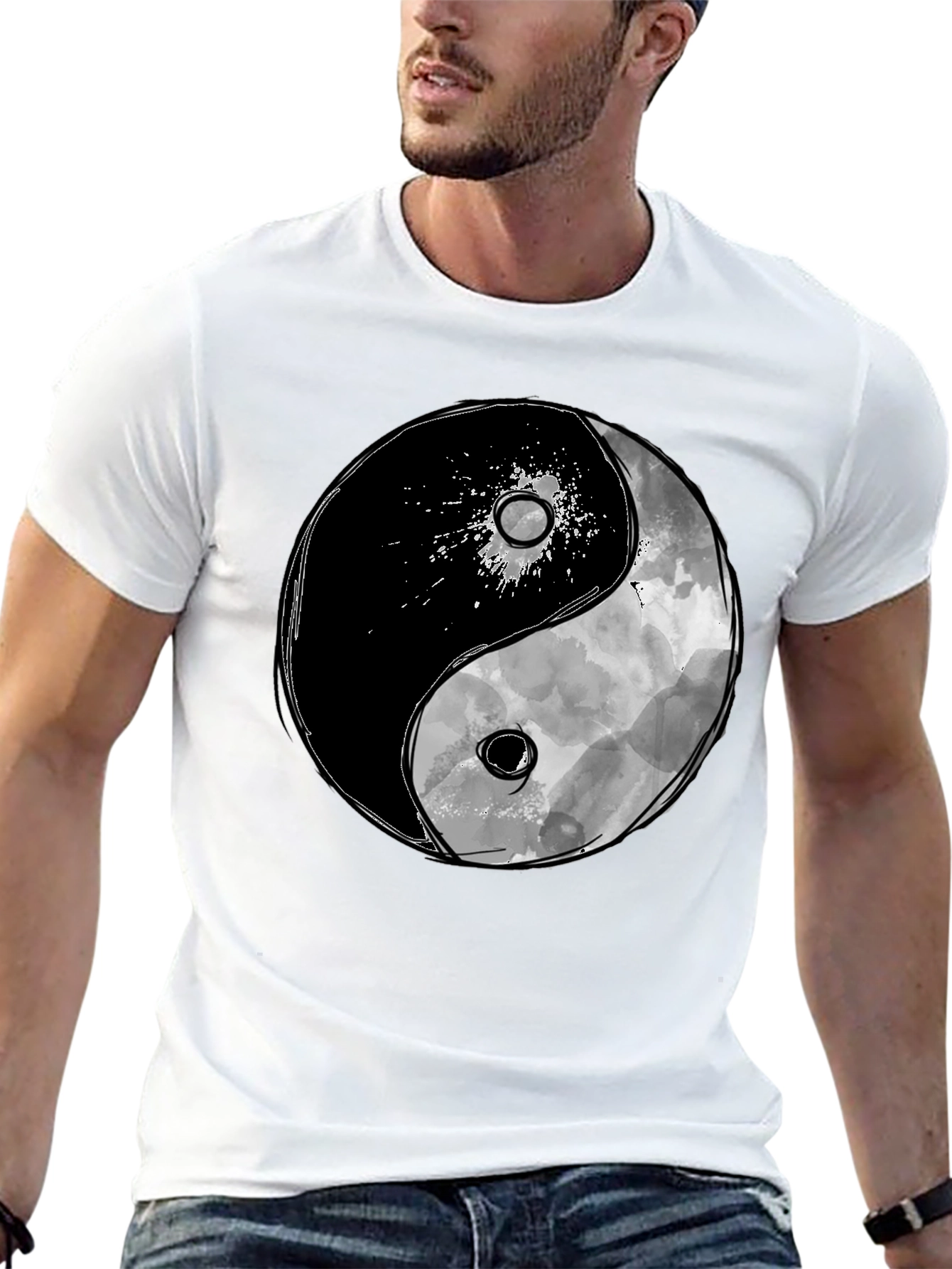 Yin Yang Graphic Tee - Harmony & Balance