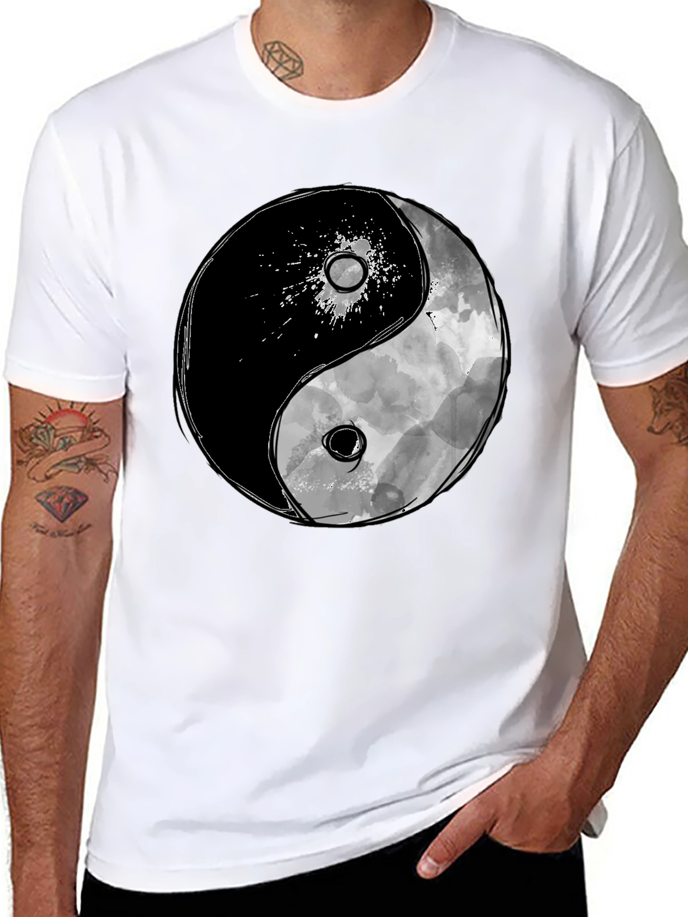 Yin Yang Graphic Tee - Harmony & Balance
