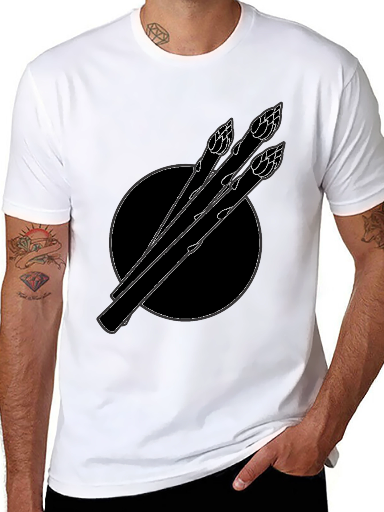 Asparagus T-Shirt - Quirky Graphic Tee