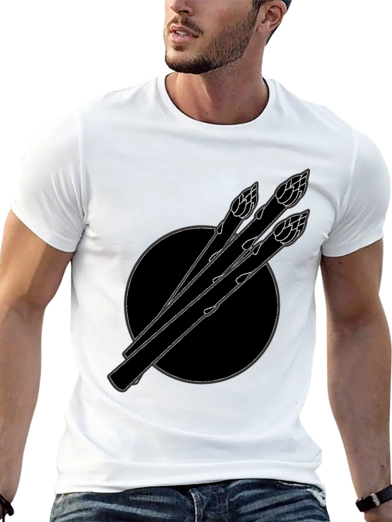 Asparagus T-Shirt - Quirky Graphic Tee