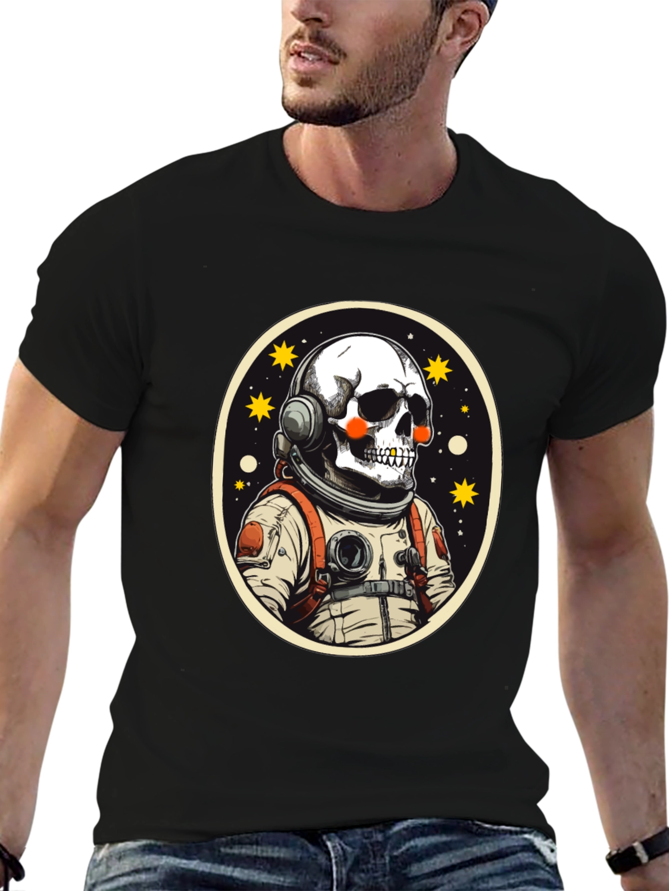 Astronaut Skull T-Shirt