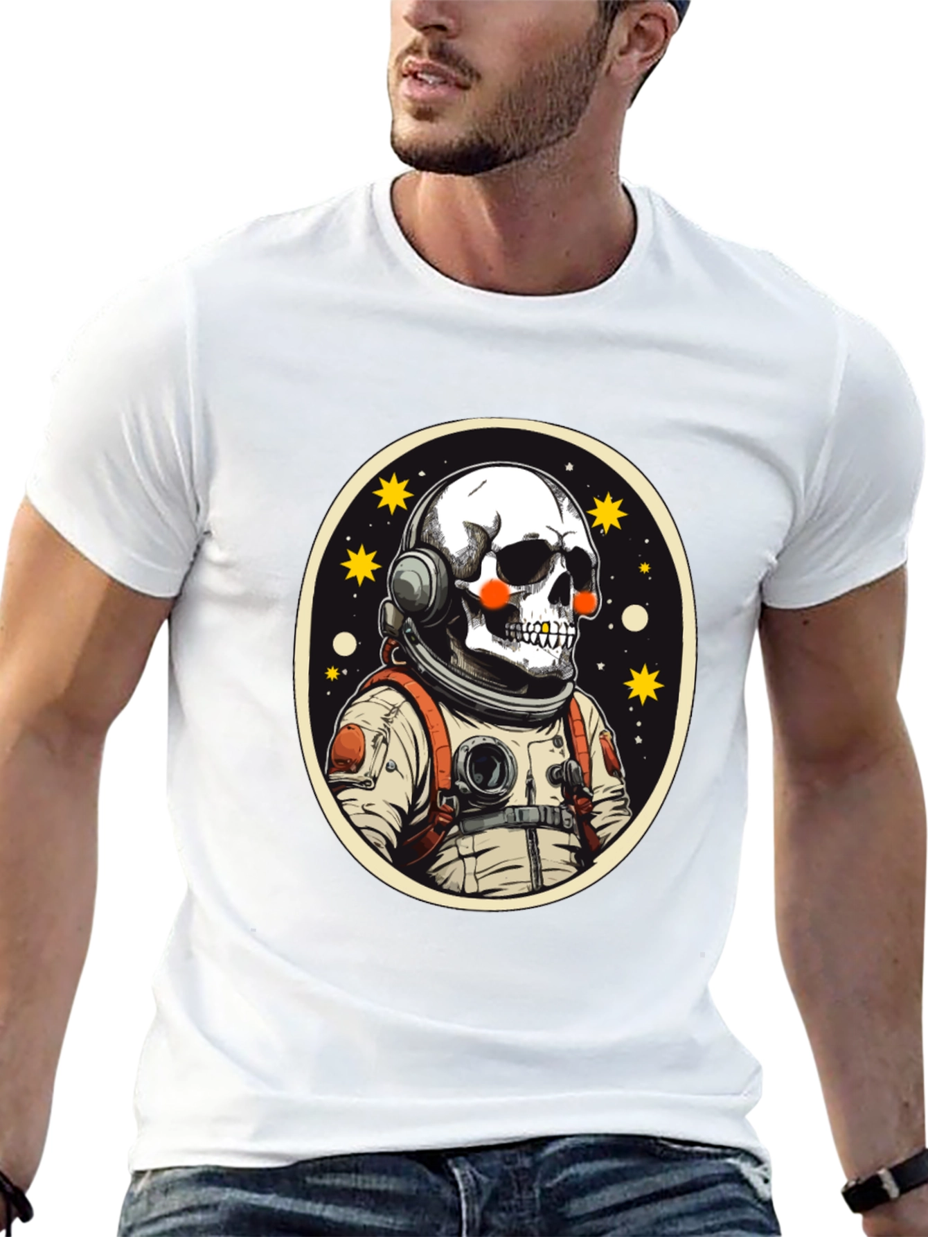 Astronaut Skull T-Shirt