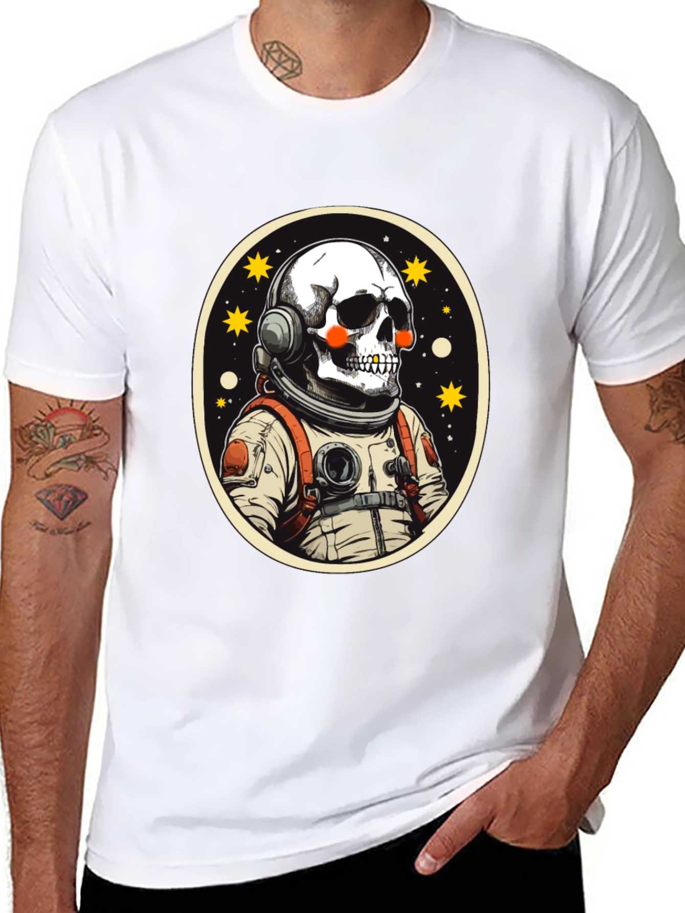 Astronaut Skull T-Shirt
