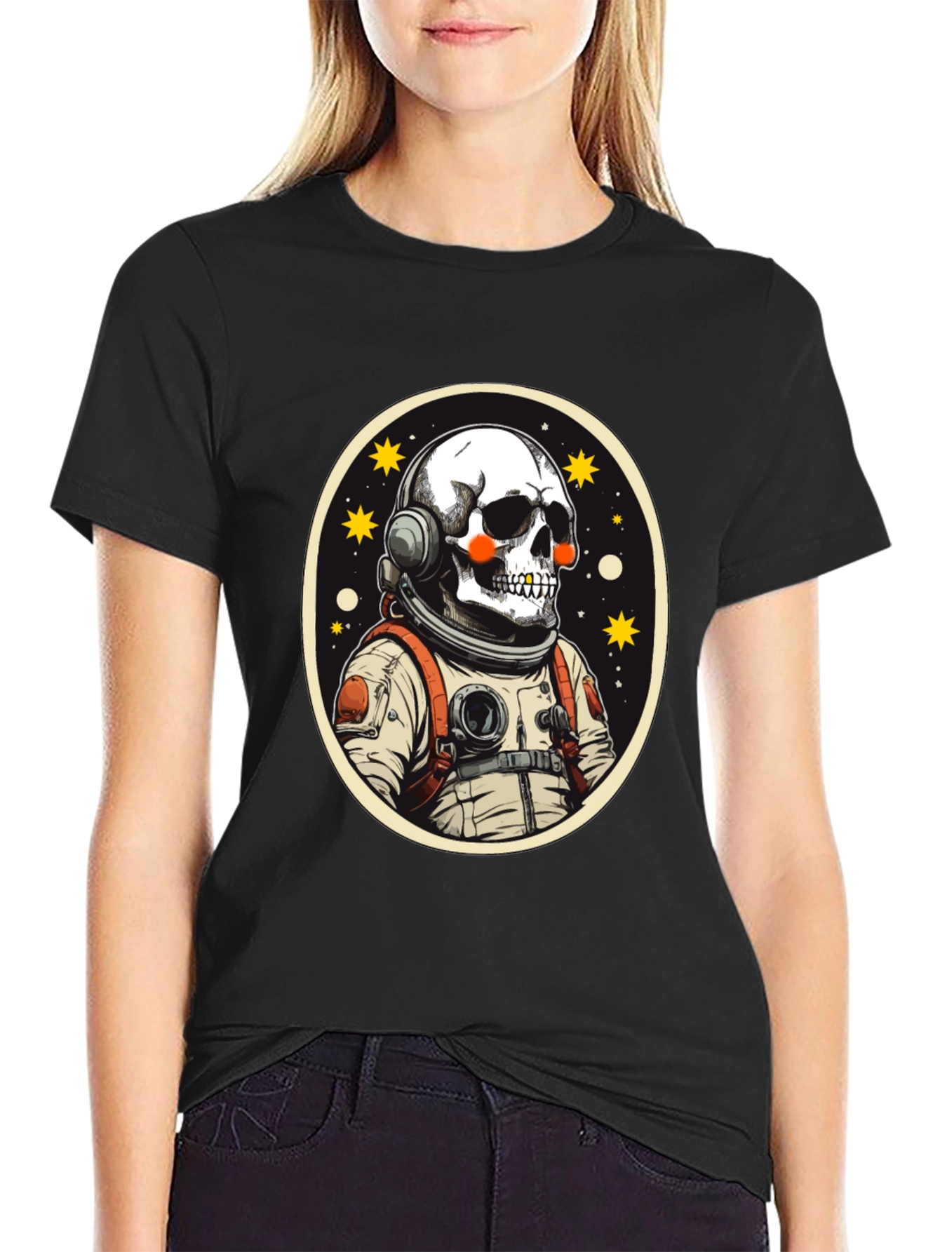 Astronaut Skull T-Shirt