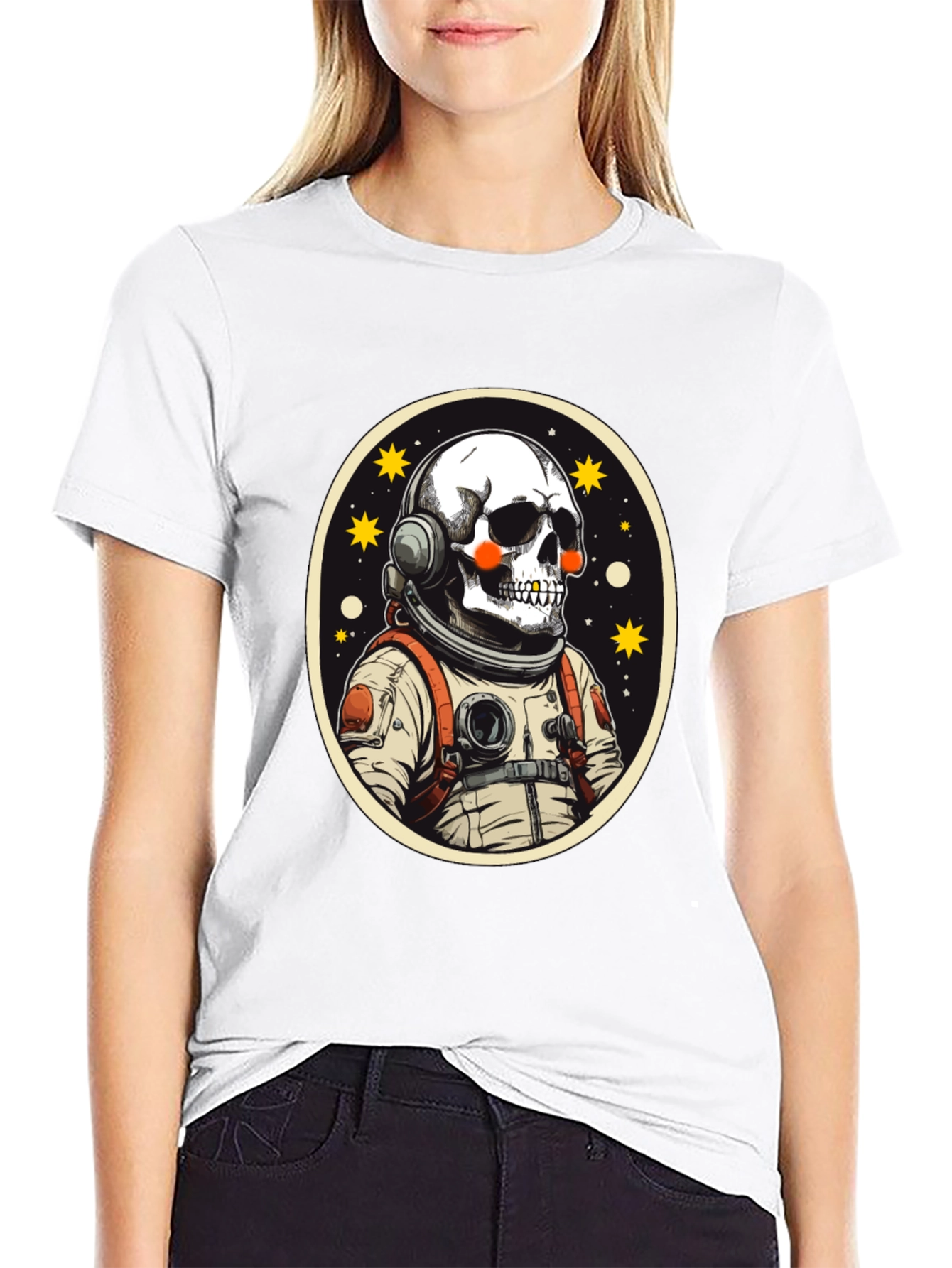 Astronaut Skull T-Shirt