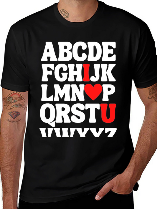 Alphabet Heart T-Shirt