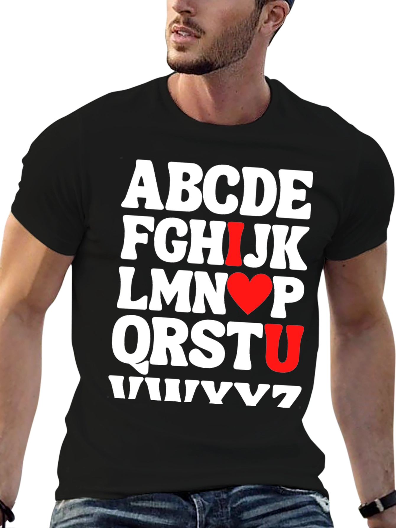 Alphabet Heart T-Shirt