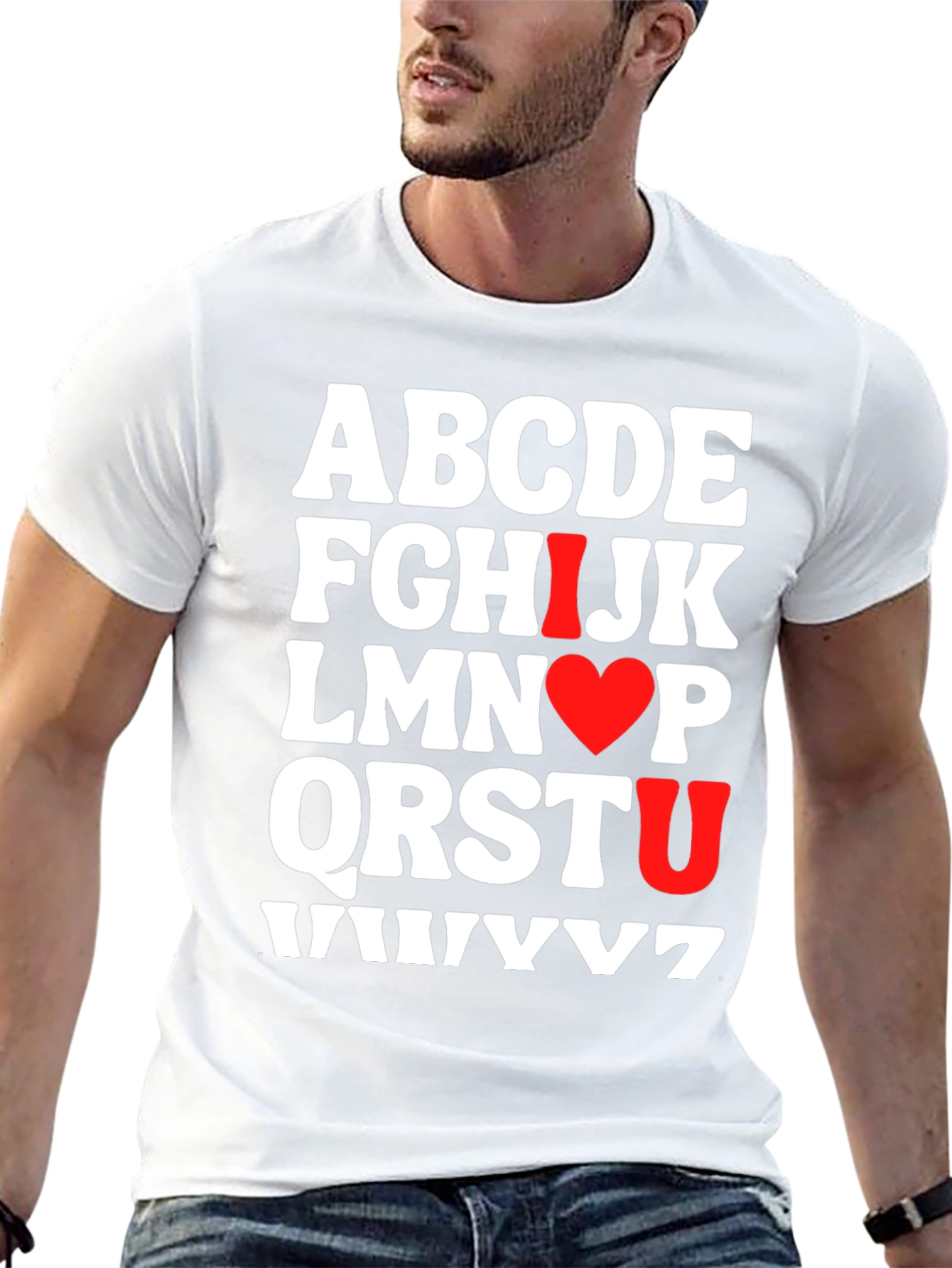 Alphabet Heart T-Shirt