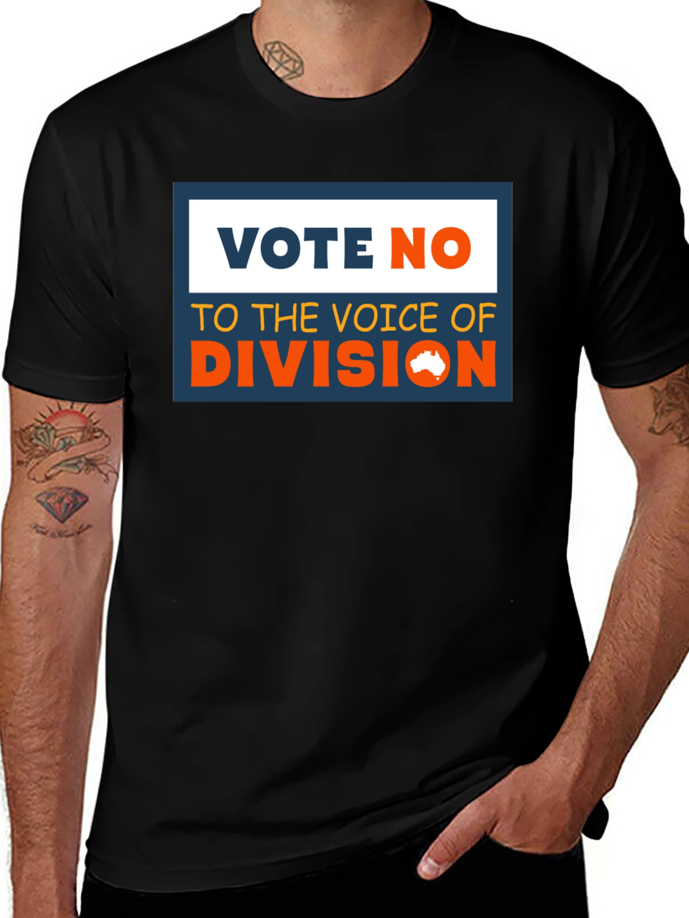Vote No T-Shirt - Say No to Division