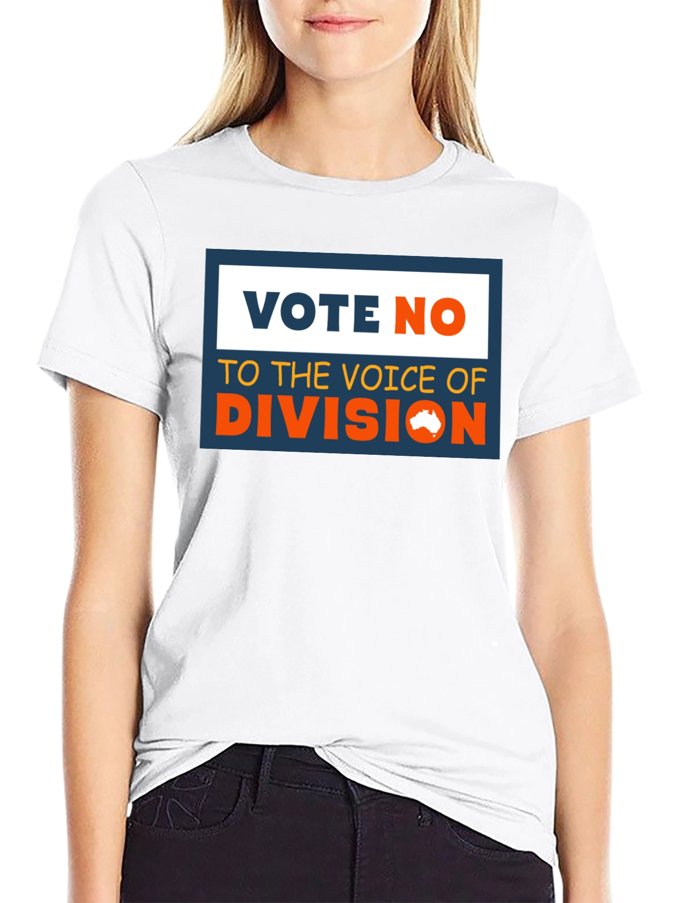 Vote No T-Shirt - Say No to Division