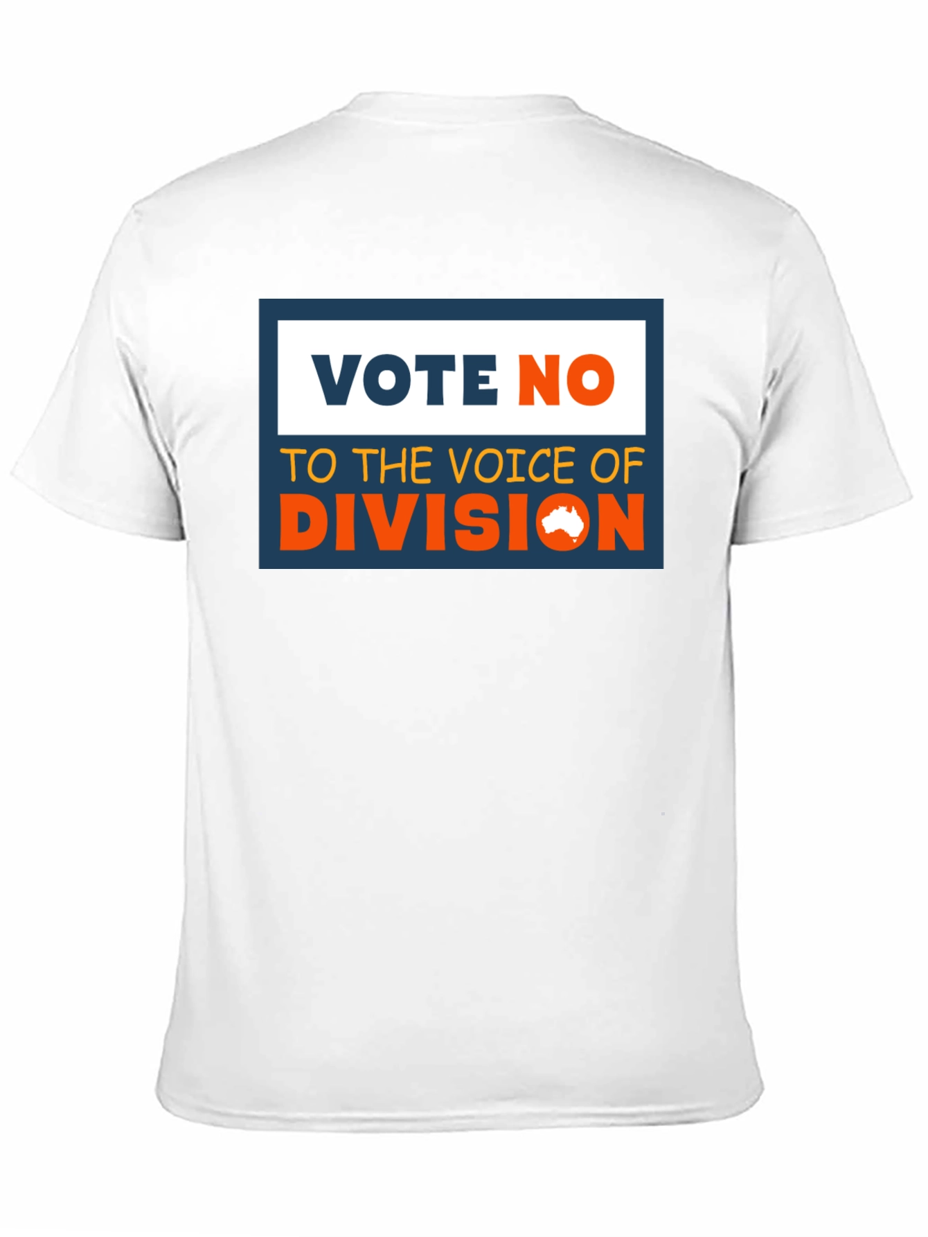 Vote No T-Shirt - Say No to Division
