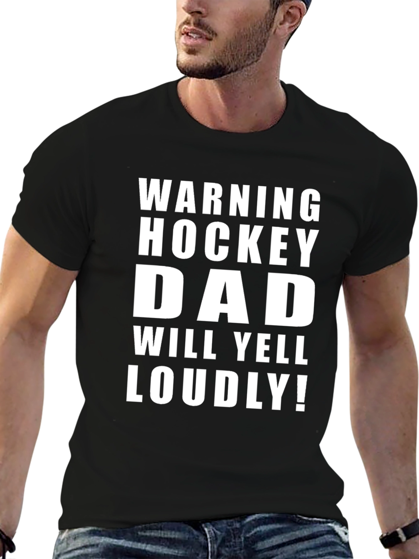 Warning Hockey Dad T-Shirt