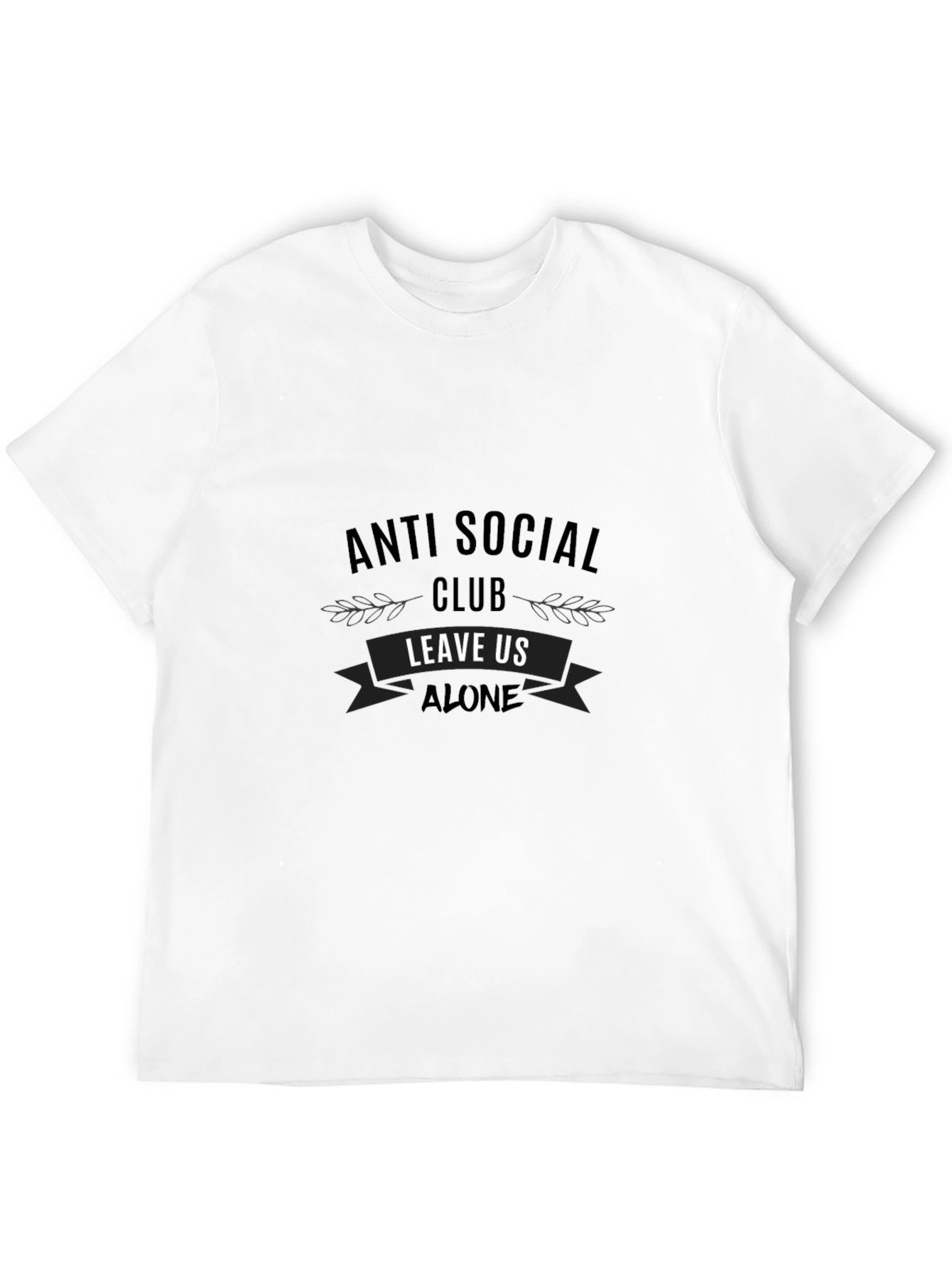 Anti Social Club Black Tee