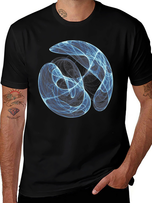 Abstract Swirl T-Shirt - Modern Graphic Tee