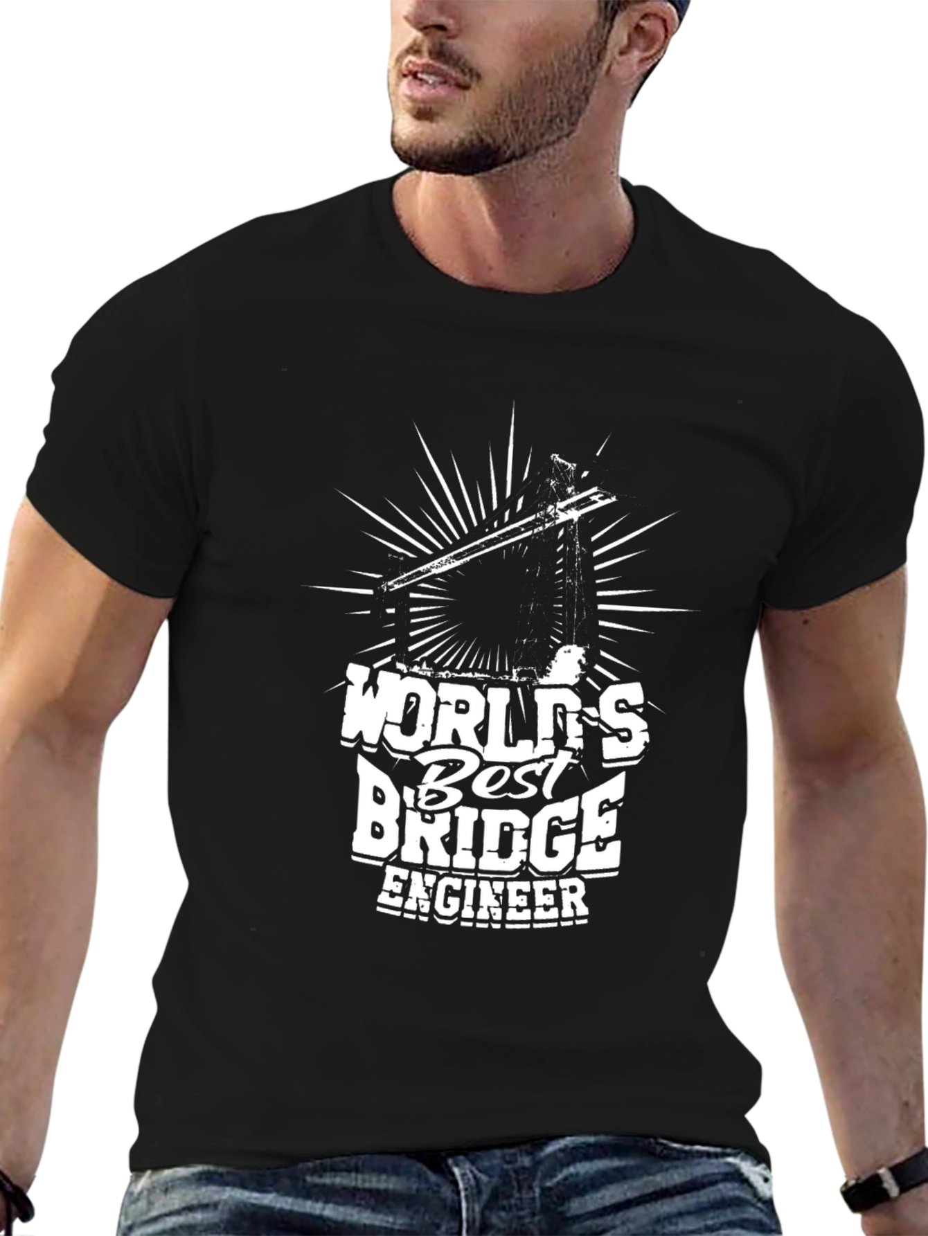 Worlds Best Bridge Engineer T-Shirt