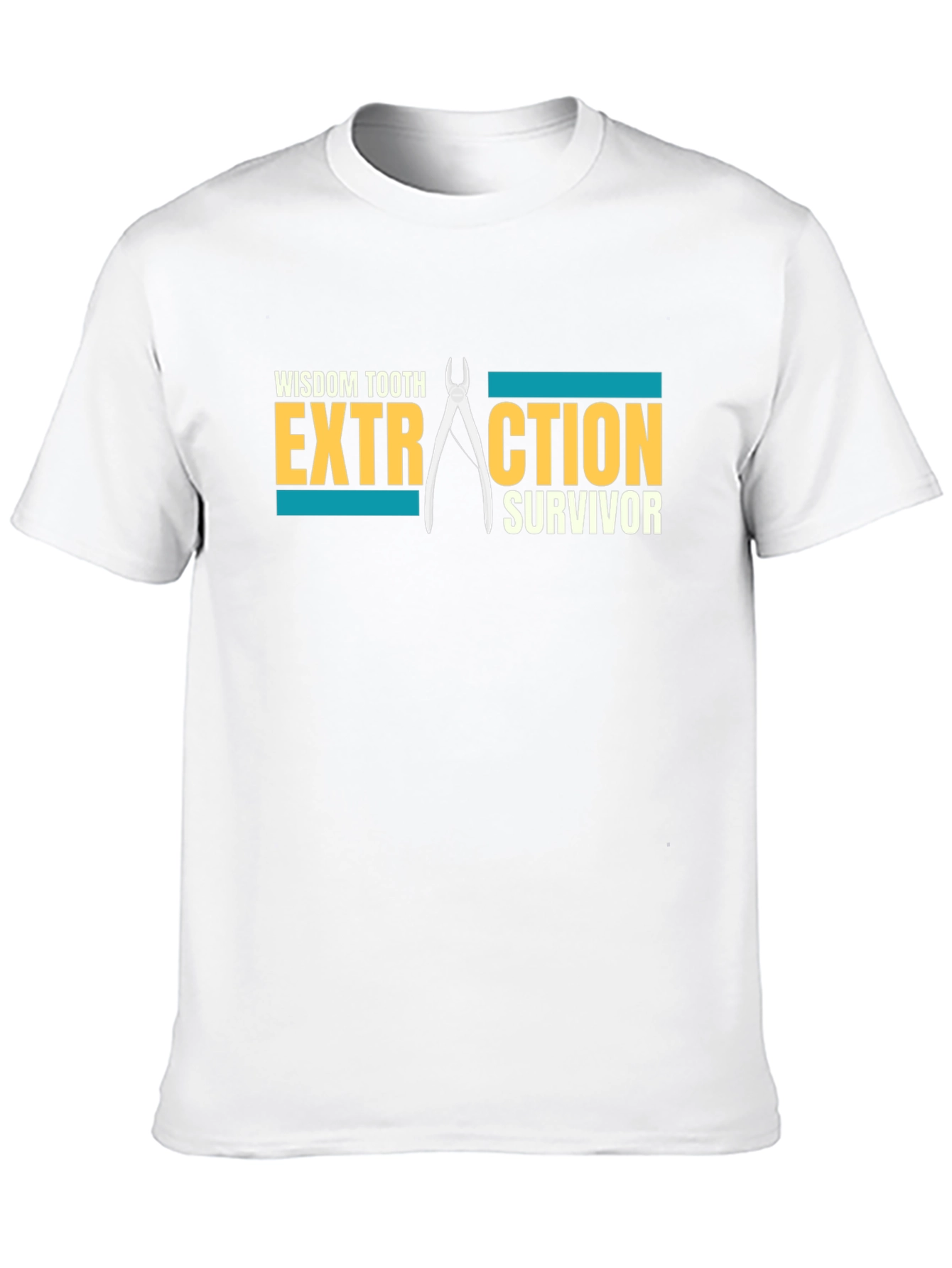Wisdom Tooth Extraction Survivor Graphic T-Shirt
