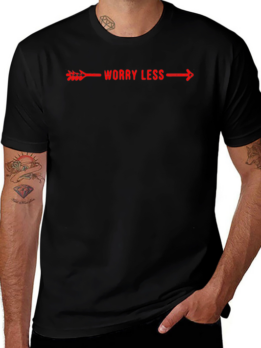 Worry Less Arrow Graphic Tee - Comfort Fit