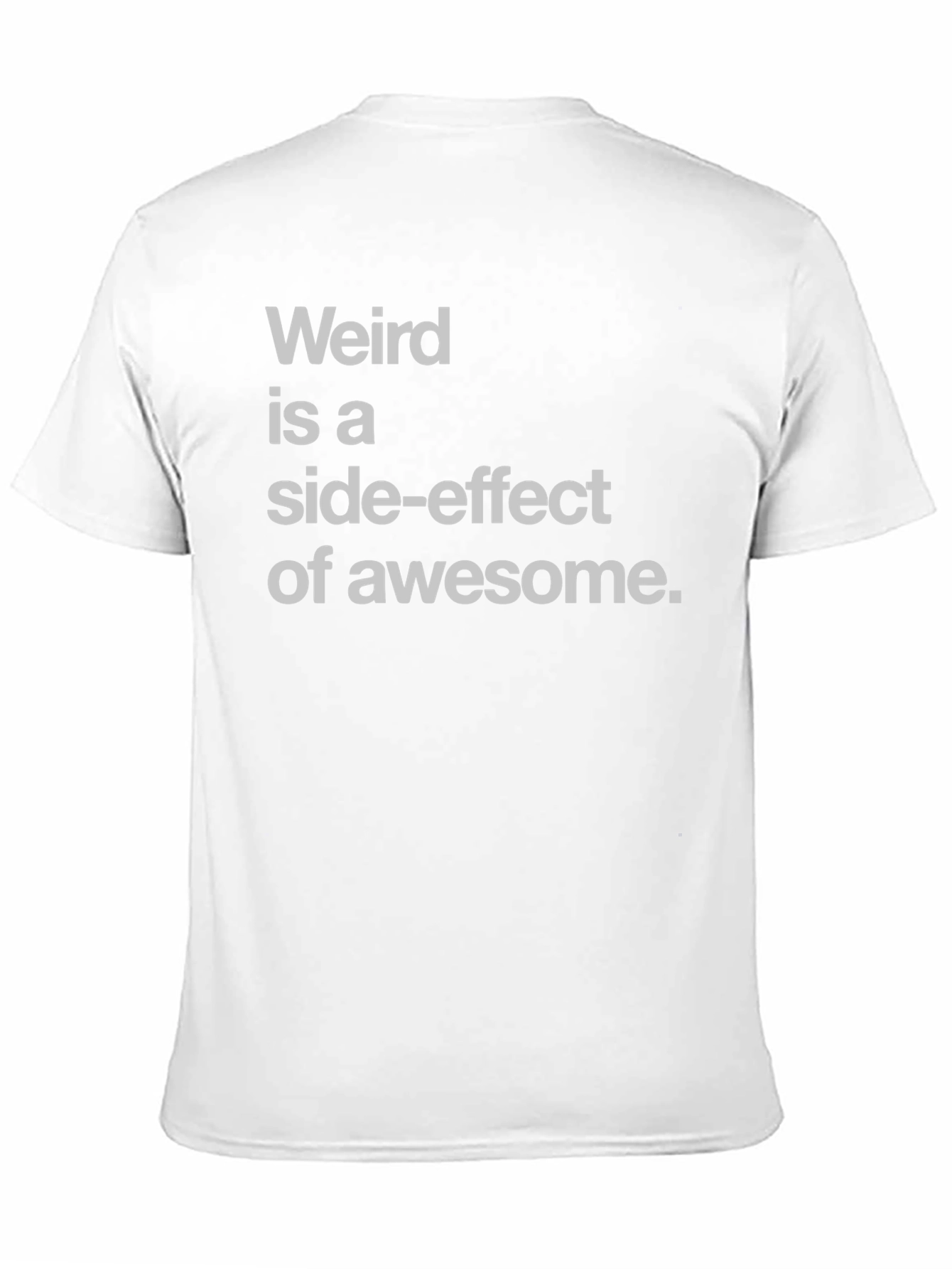 Weird is Awesome Tee - Black Graphic T-Shirt