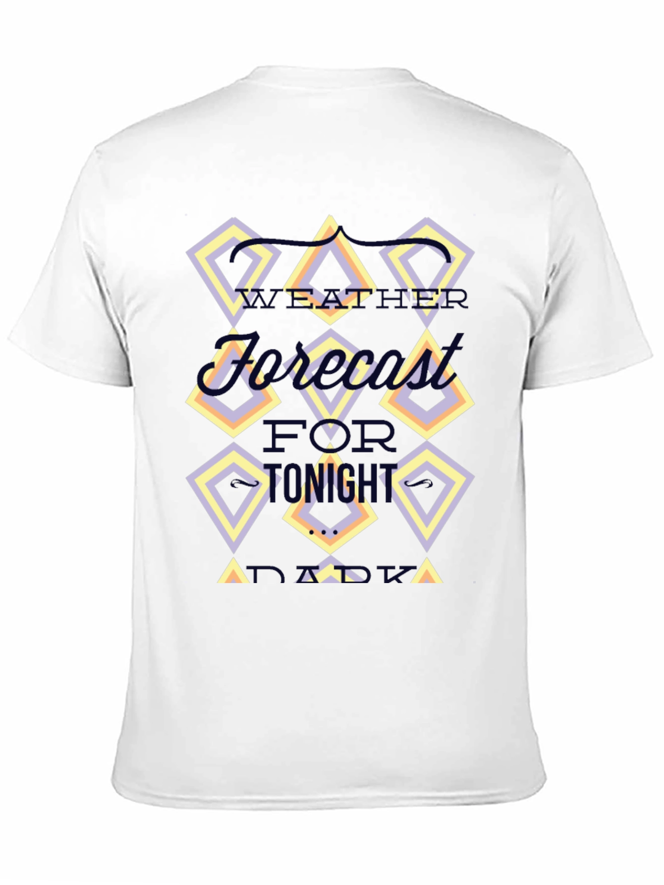 Weather Forecast T-Shirt - Black Graphic Tee