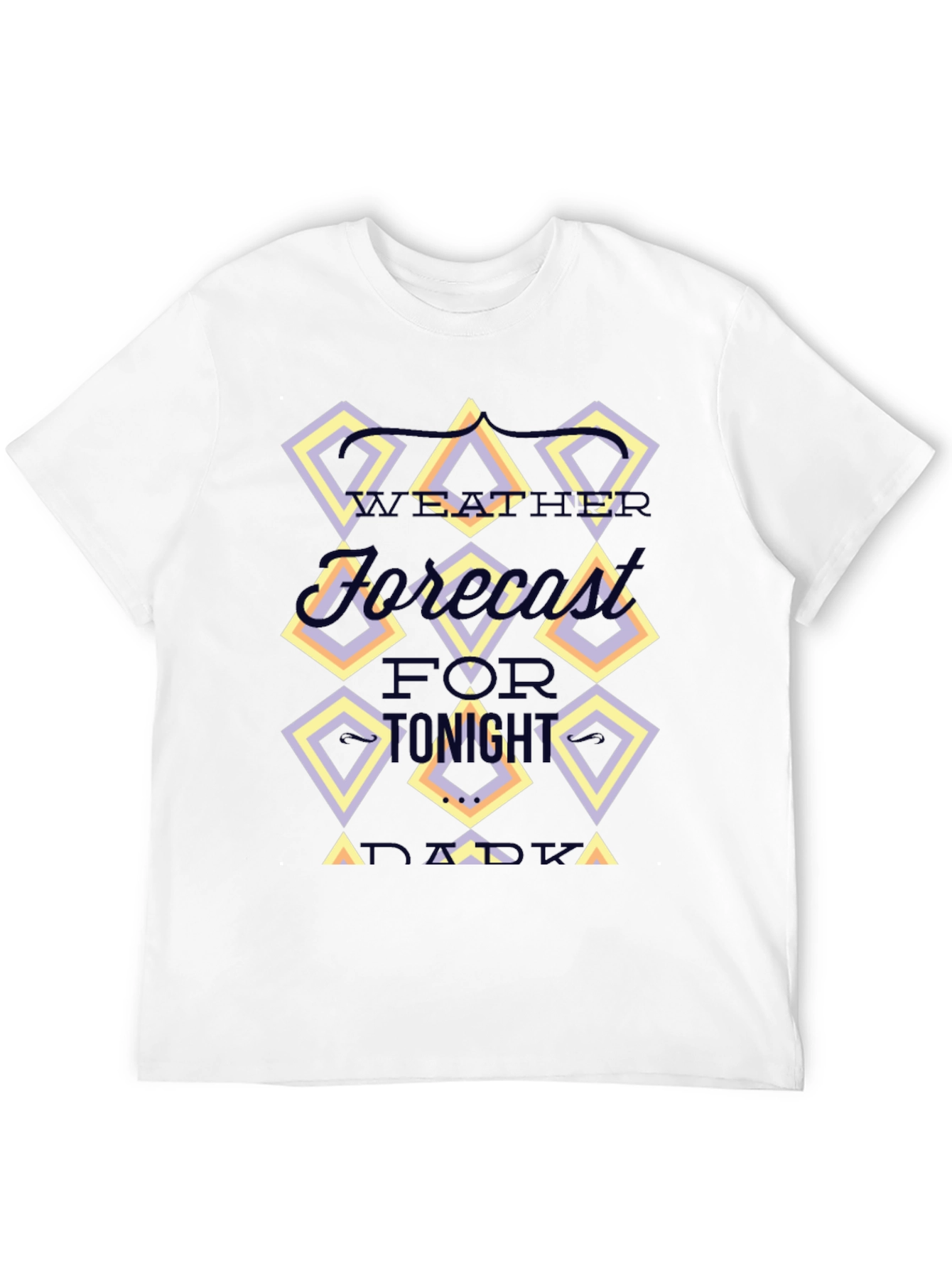 Weather Forecast T-Shirt - Black Graphic Tee