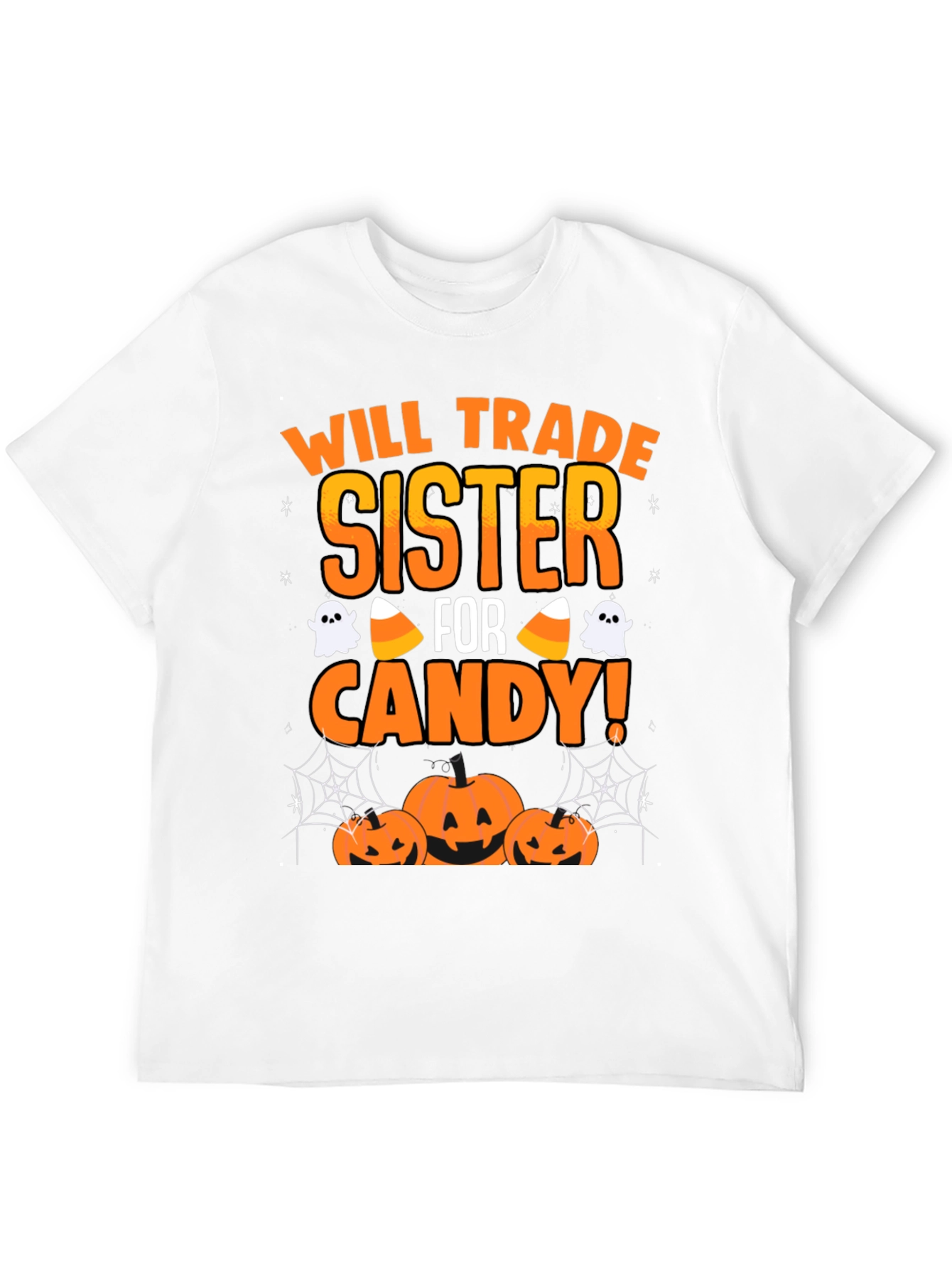 Will Trade Sister for Candy Halloween T-Shirt