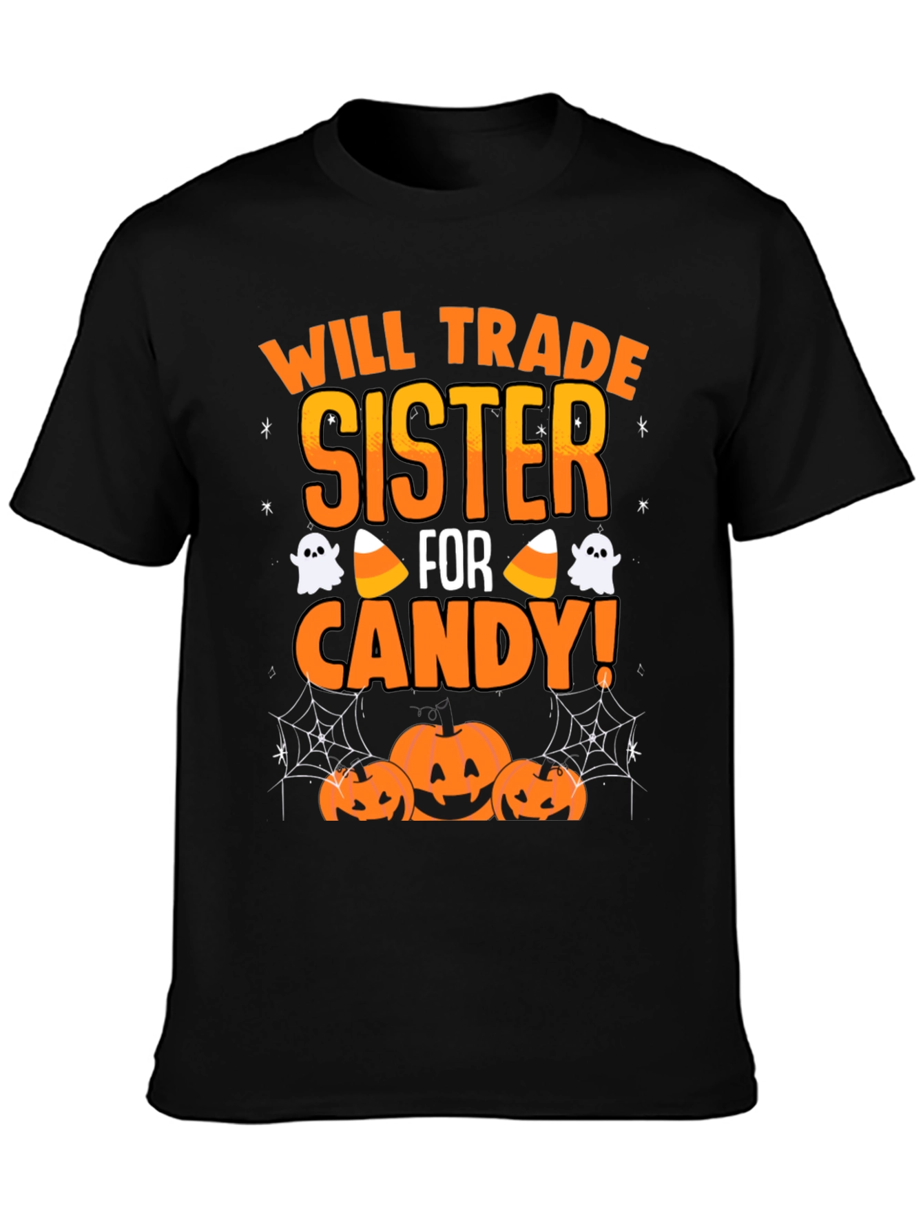 Will Trade Sister for Candy Halloween T-Shirt