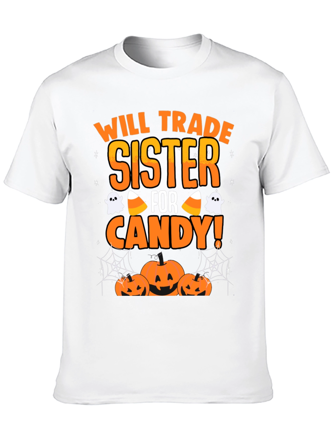 Will Trade Sister for Candy Halloween T-Shirt