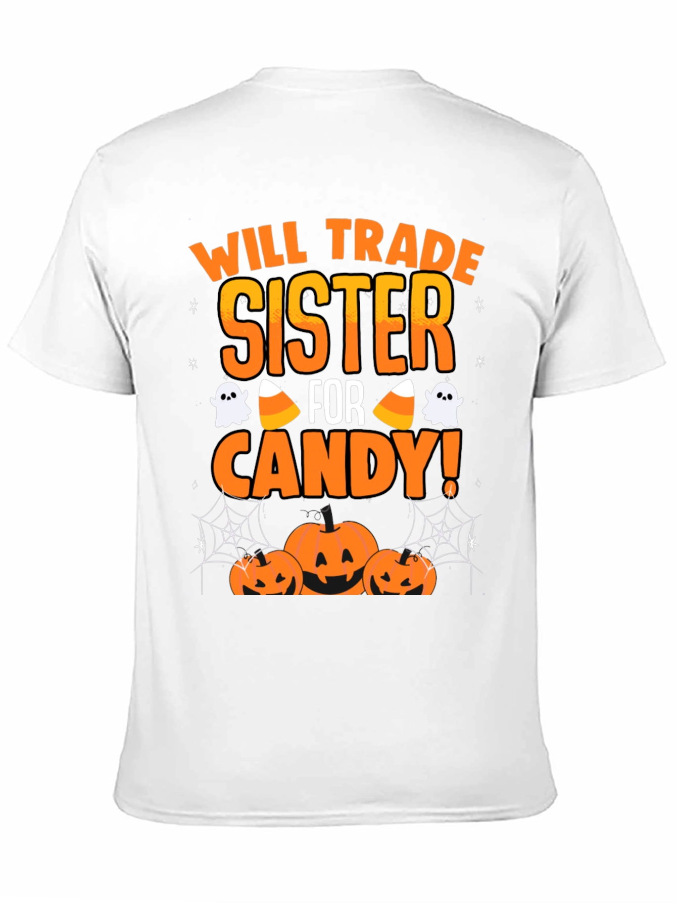 Will Trade Sister for Candy Halloween T-Shirt