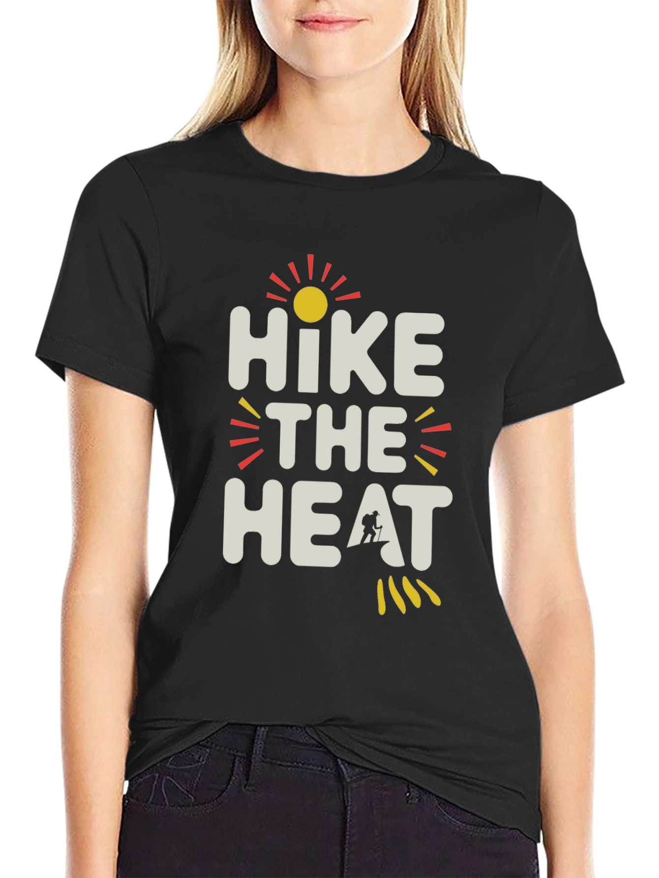 Hike the Heat Graphic Tee - Adventure Awaits!
