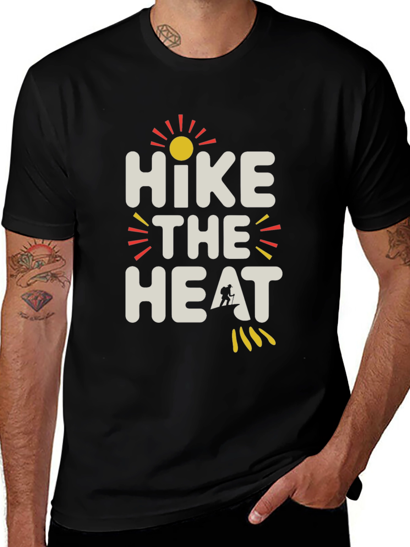Hike the Heat Graphic Tee - Adventure Awaits!