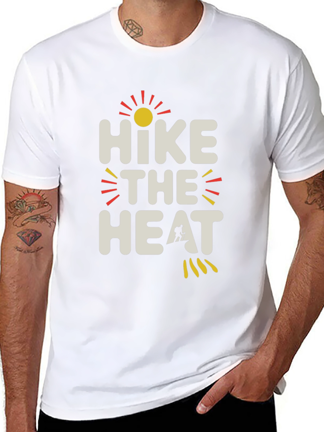 Hike the Heat Graphic Tee - Adventure Awaits!