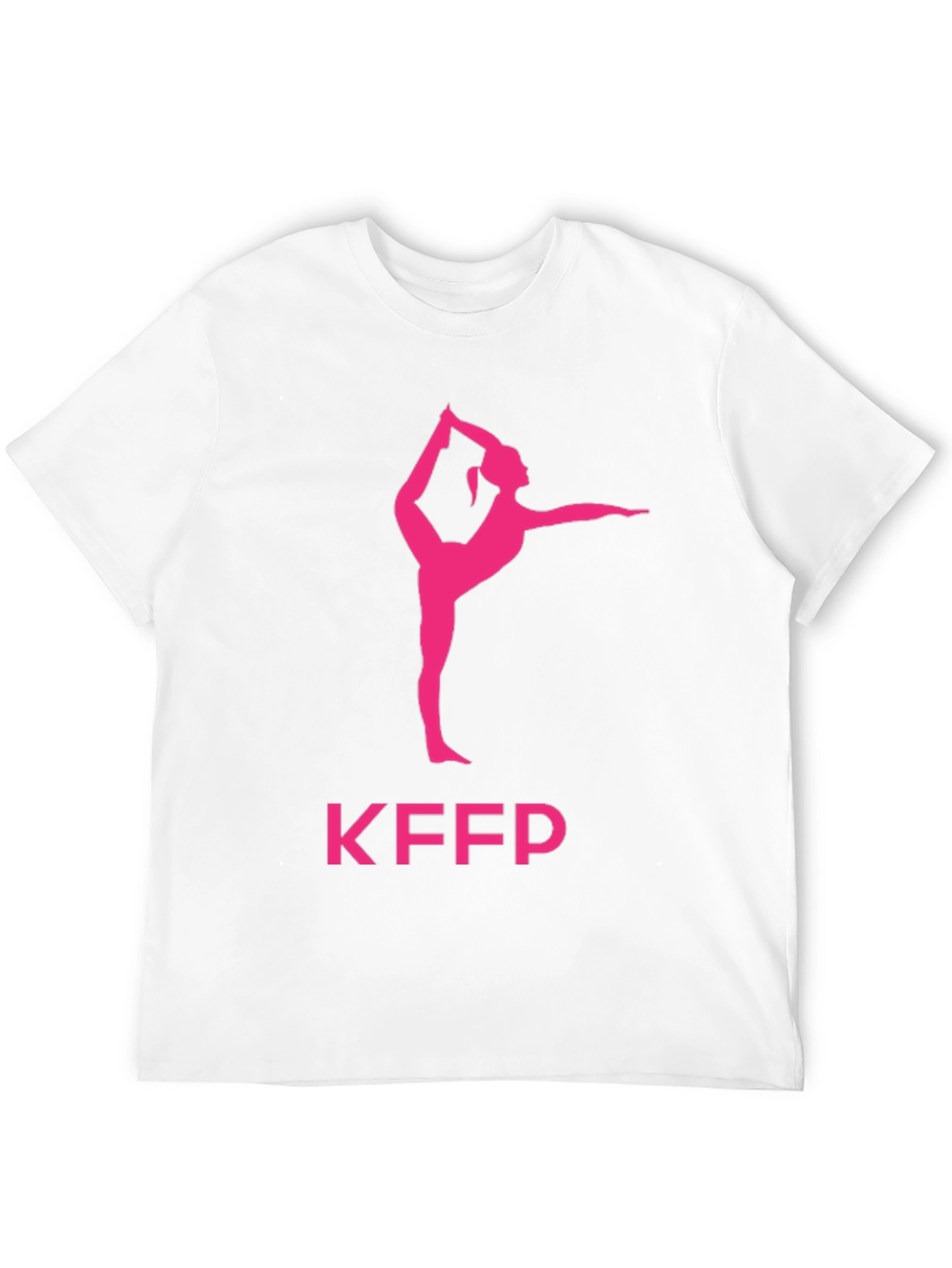 Yoga Pose Graphic Tee - KFPP Black T-Shirt