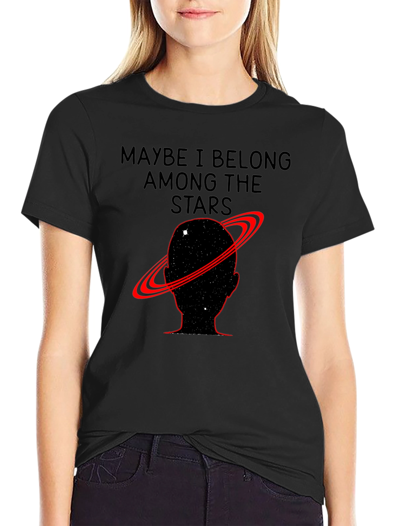 Among the Stars Graphic T-Shirt