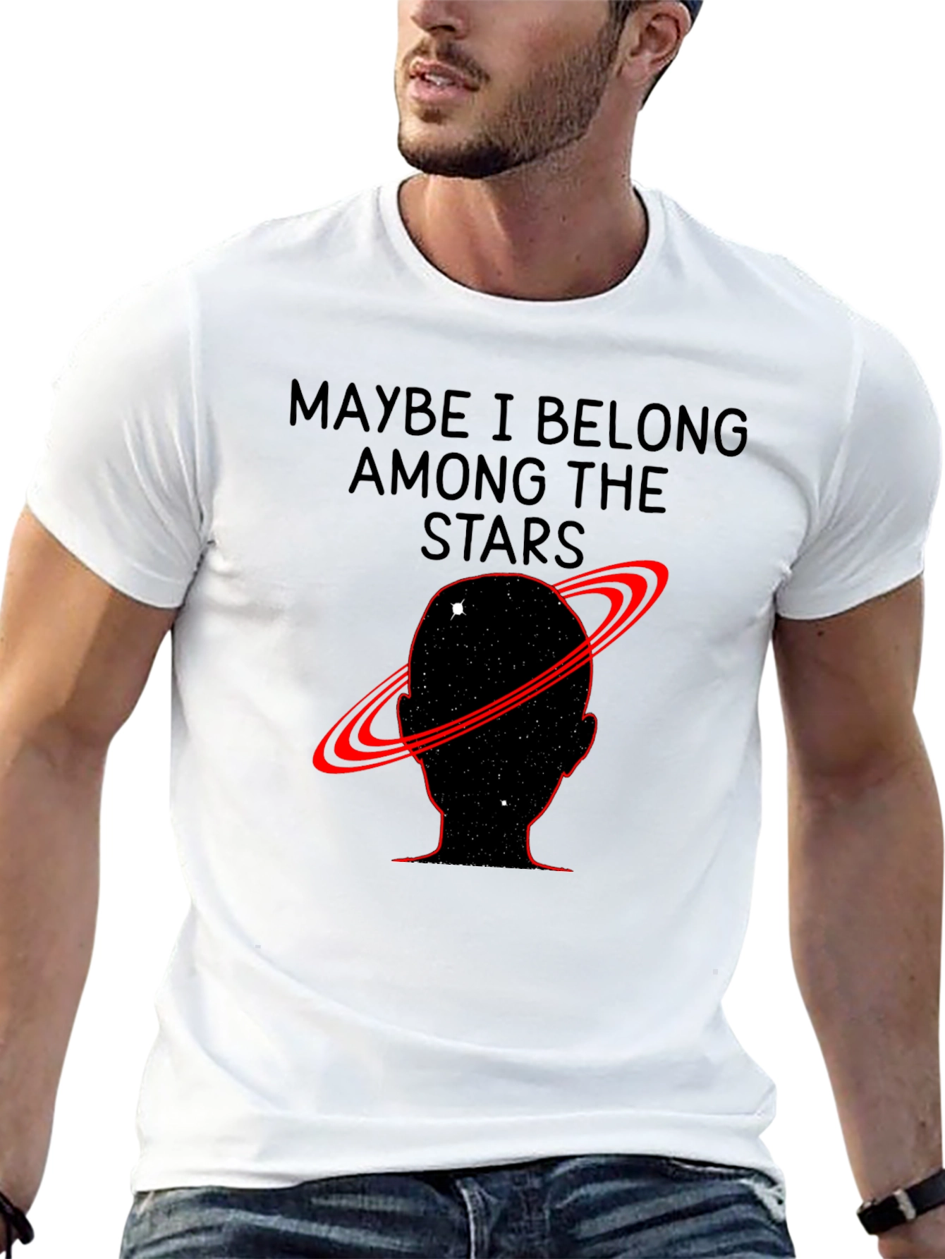 Among the Stars Graphic T-Shirt