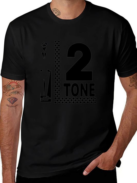 2 Tone Ska Music Graphic T-Shirt