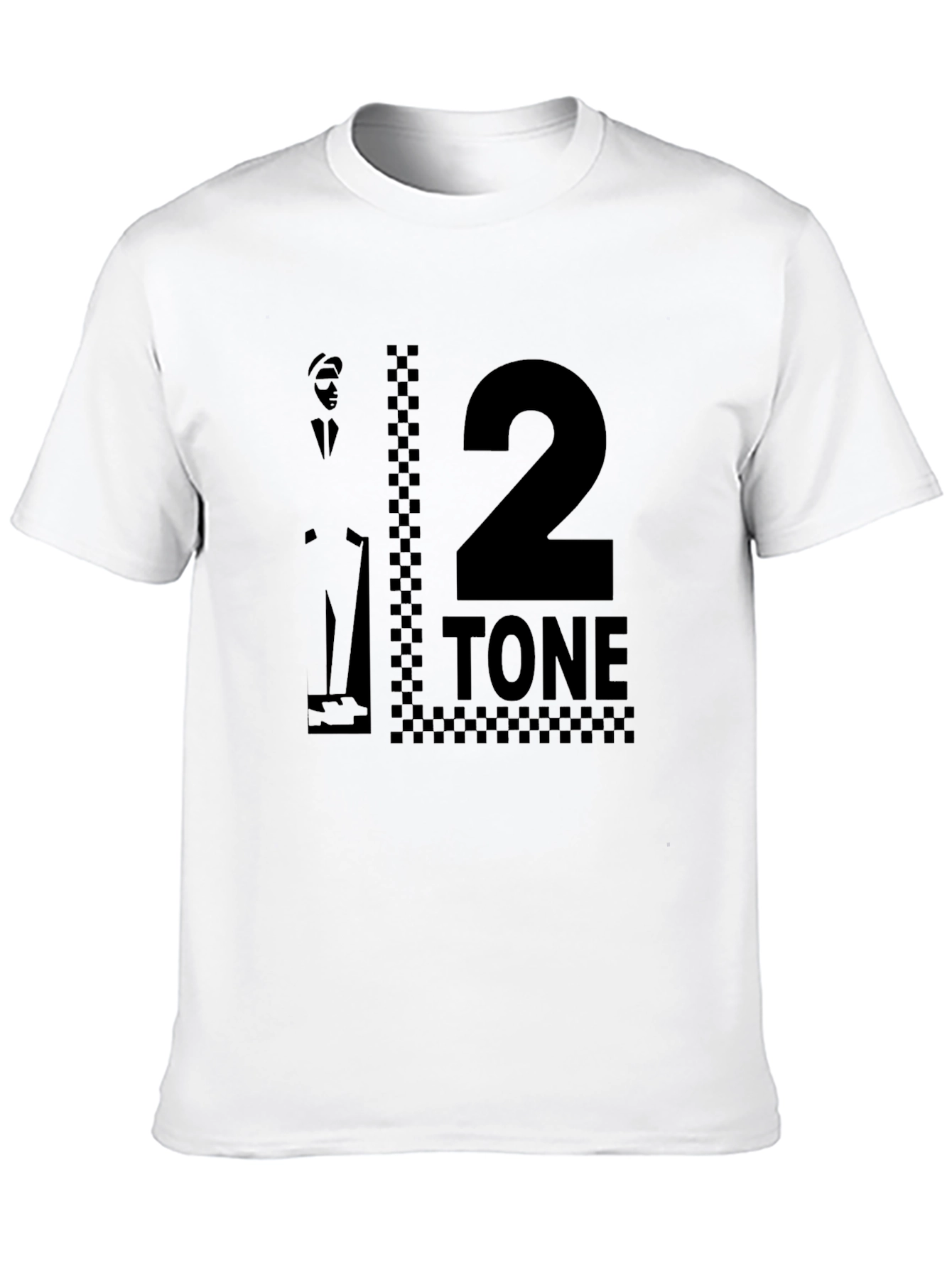 2 Tone Ska Music Graphic T-Shirt
