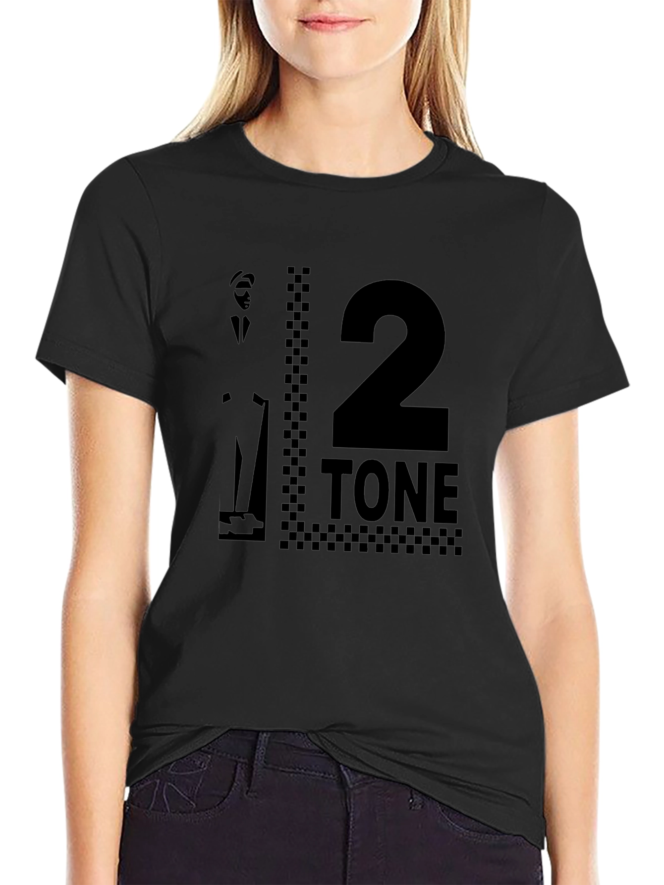 2 Tone Ska Music Graphic T-Shirt