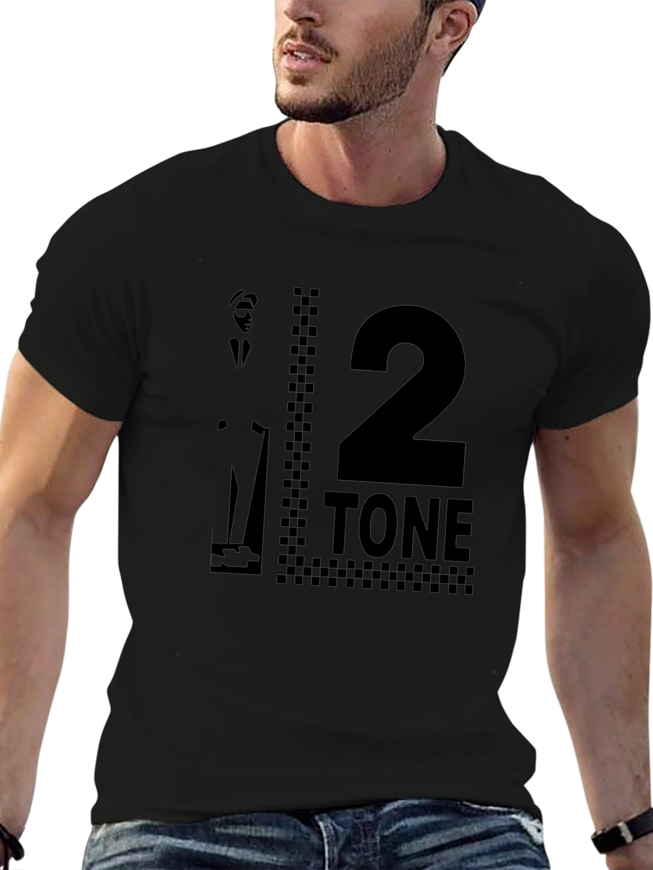 2 Tone Ska Music Graphic T-Shirt
