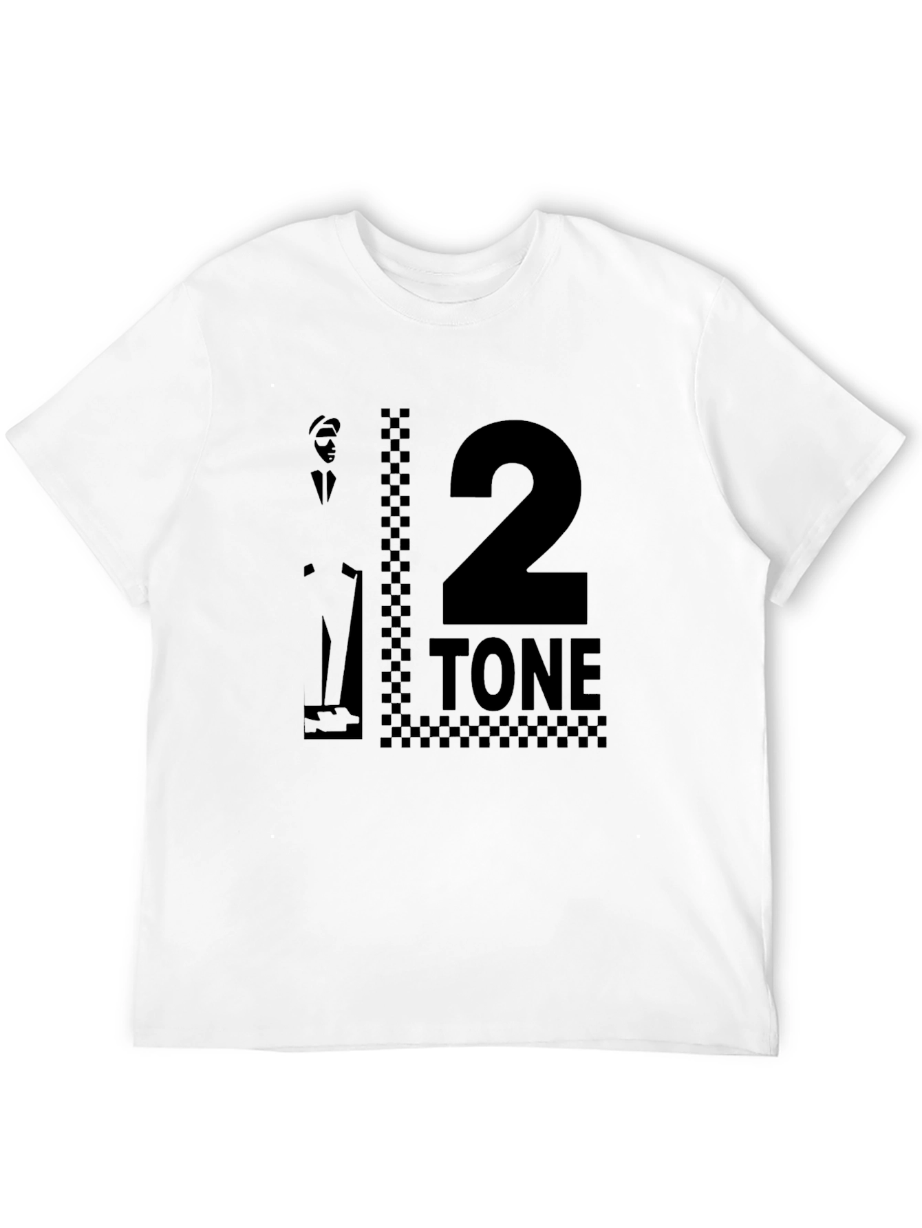 2 Tone Ska Music Graphic T-Shirt