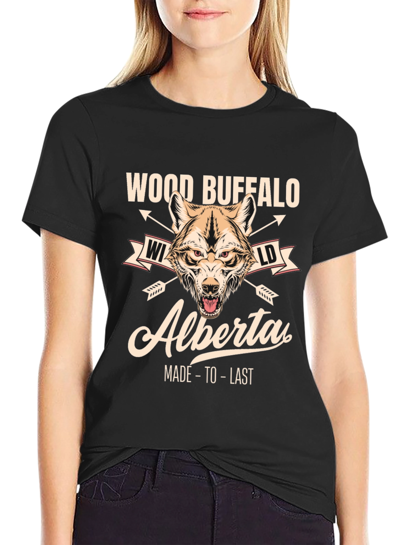 Wood Buffalo Alberta Graphic Tee