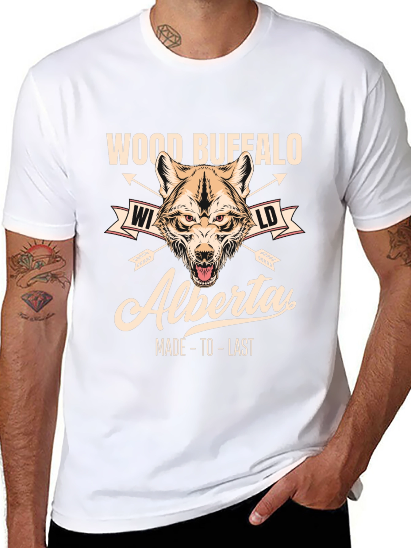 Wood Buffalo Alberta Graphic Tee