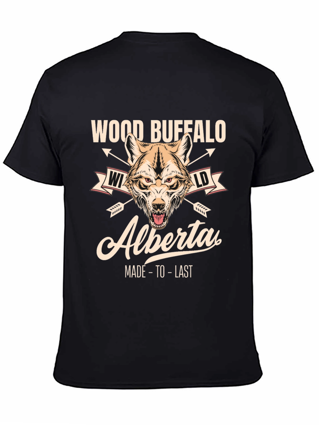 Wood Buffalo Alberta Graphic Tee