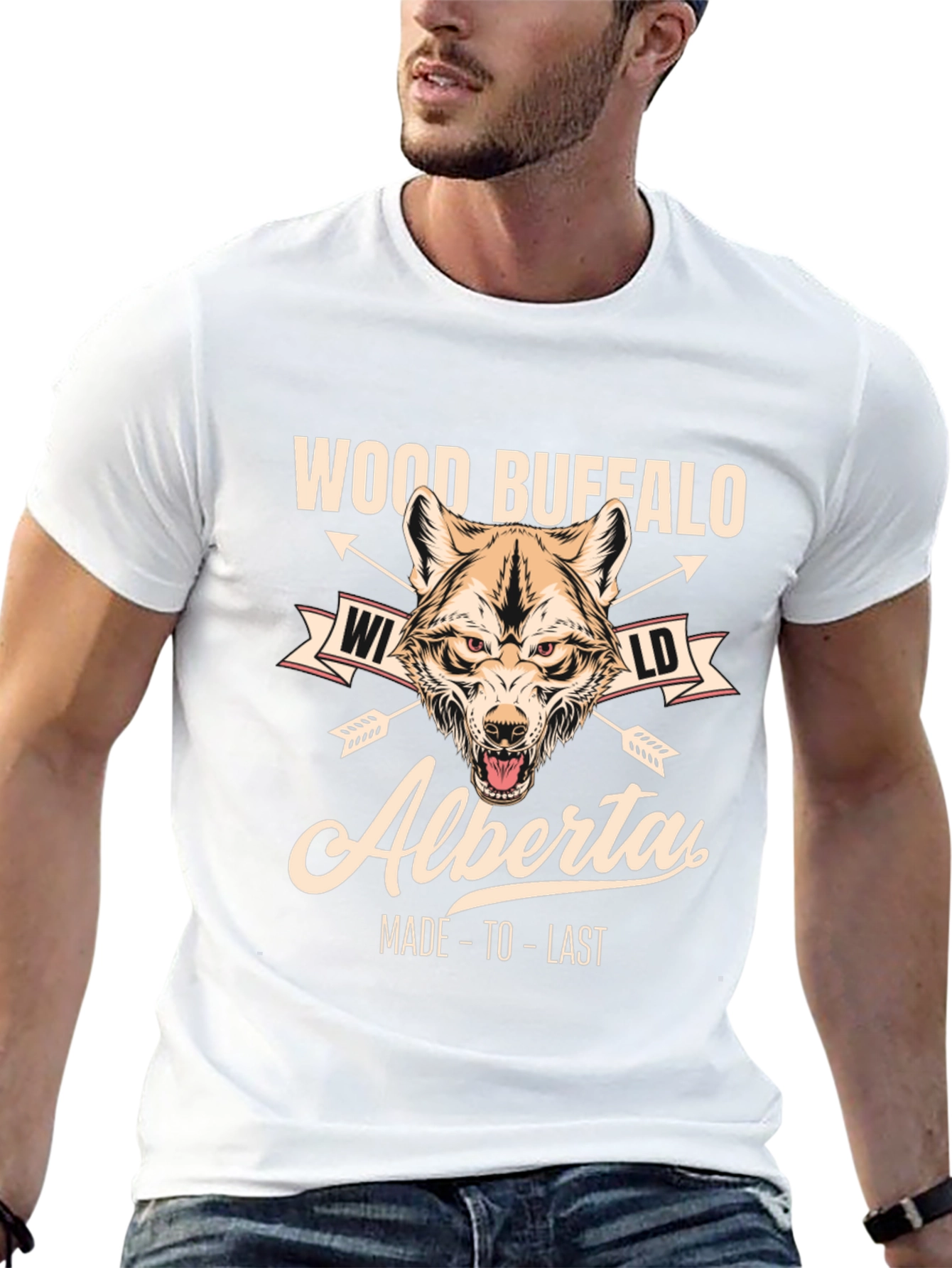 Wood Buffalo Alberta Graphic Tee