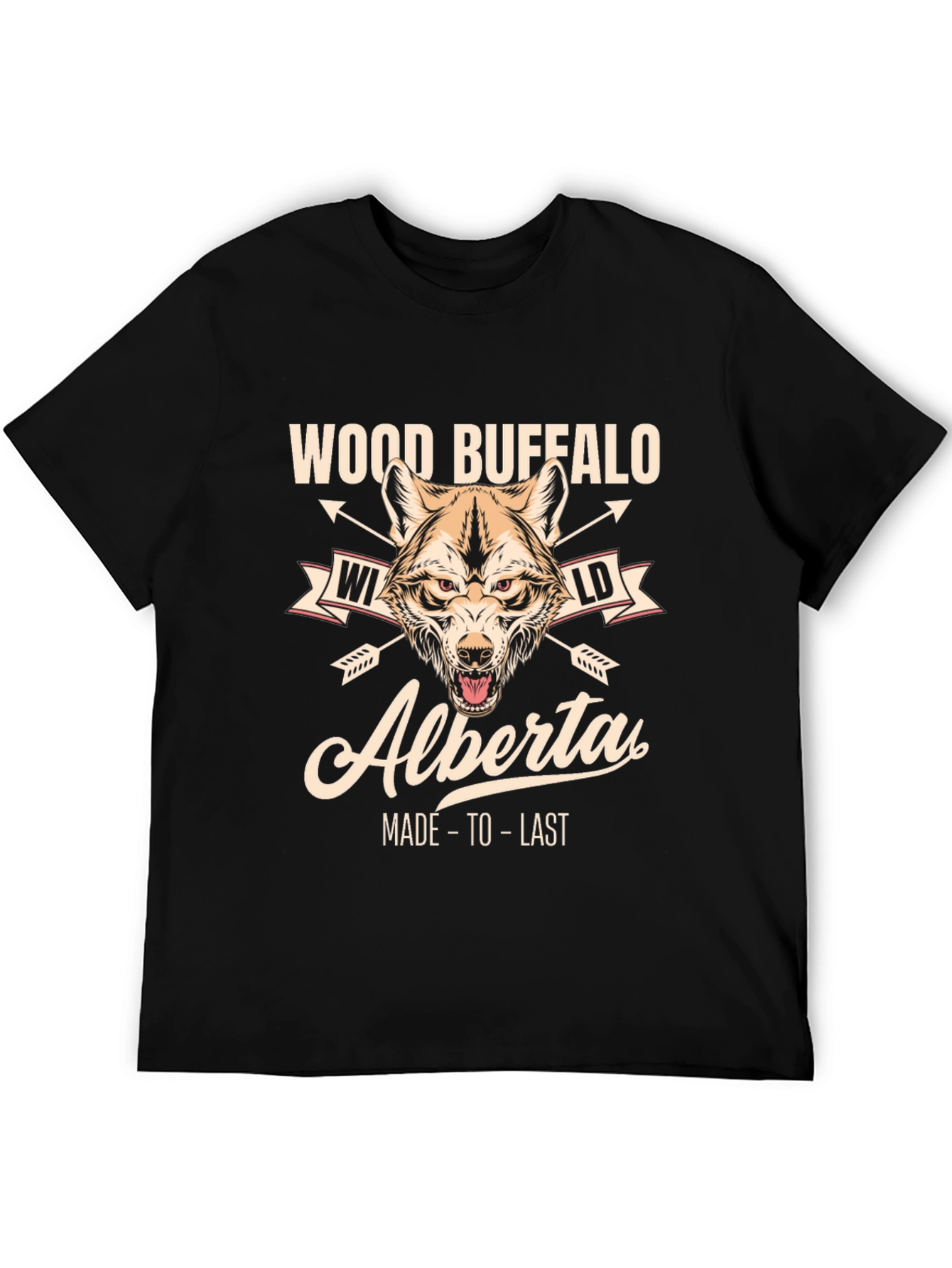 Wood Buffalo Alberta Graphic Tee