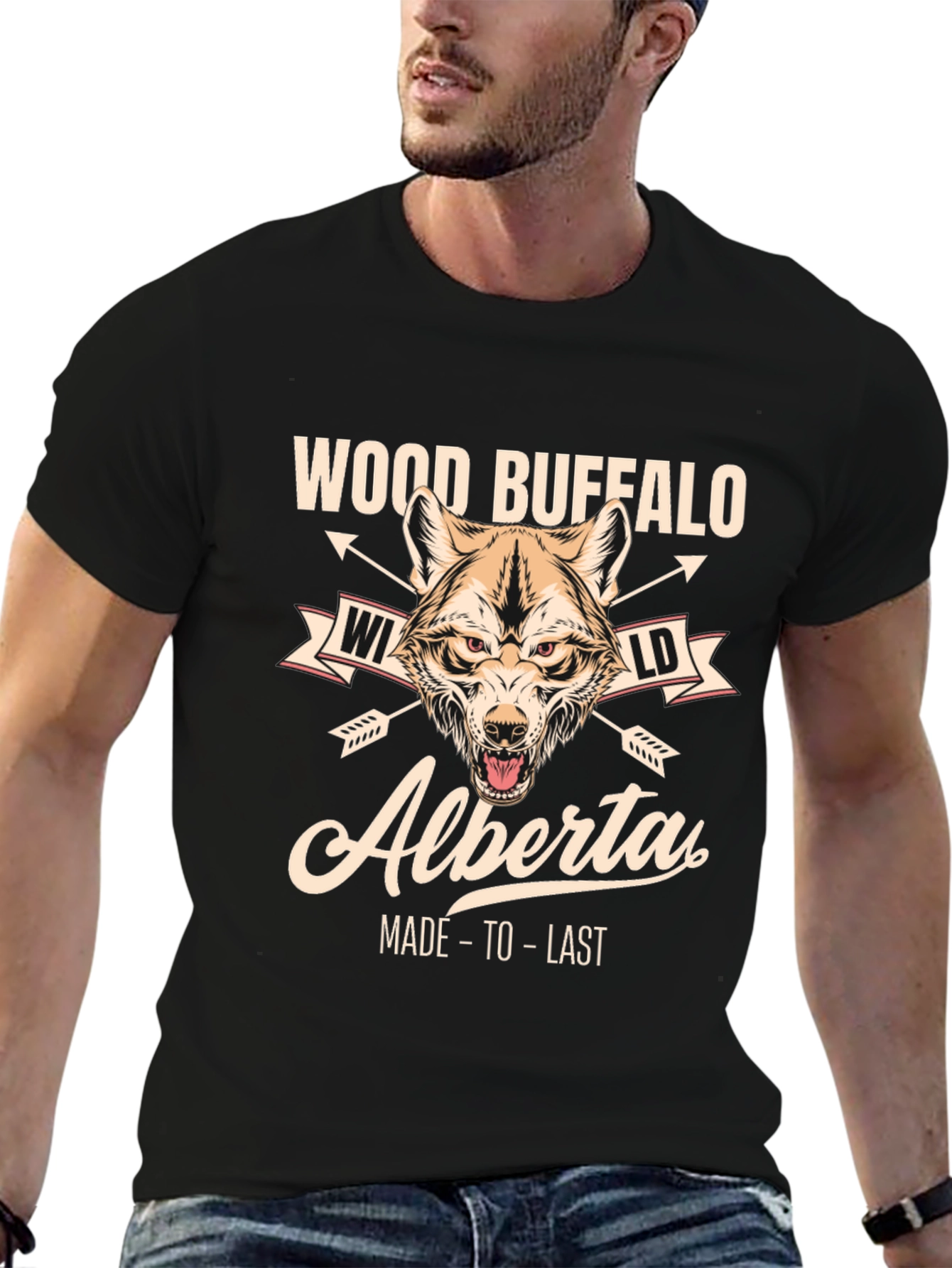 Wood Buffalo Alberta Graphic Tee