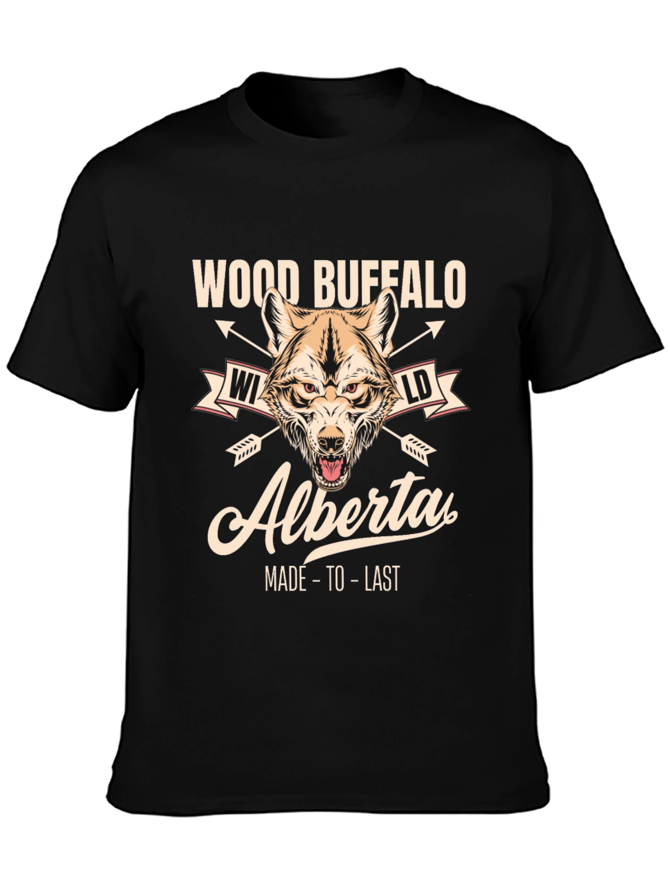 Wood Buffalo Alberta Graphic Tee