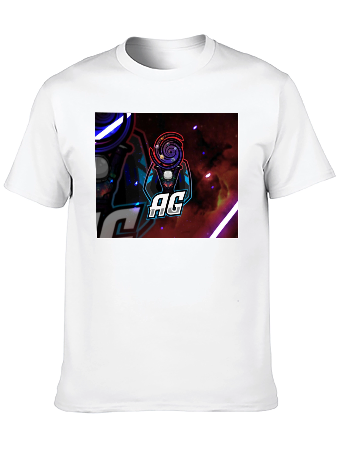 AG Galaxy Gamer Black T-Shirt